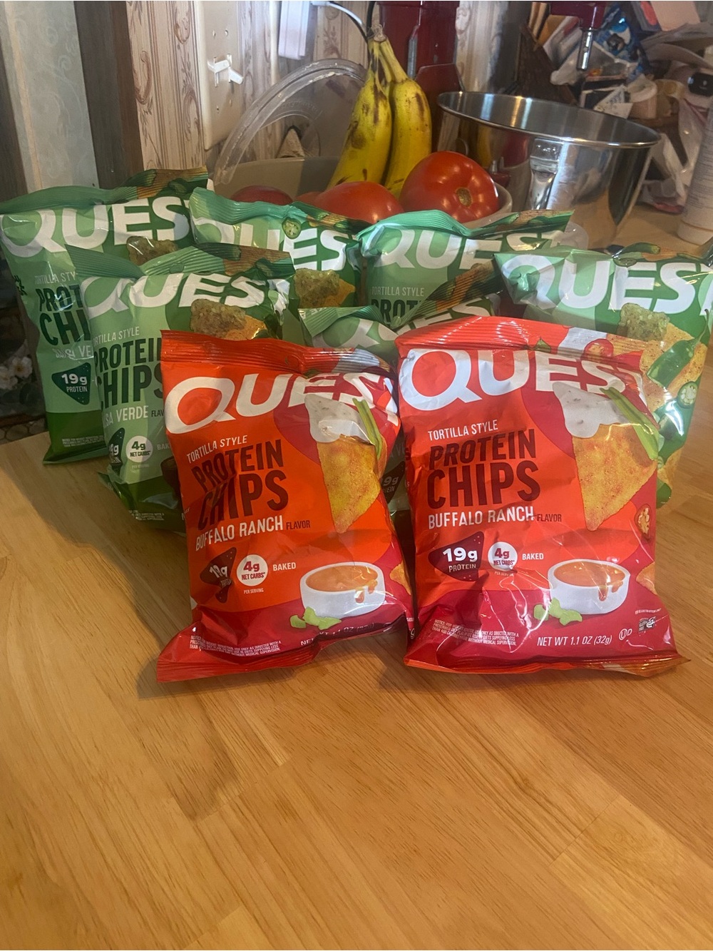 Que Protein Chips - Buffalo Ranch (red)